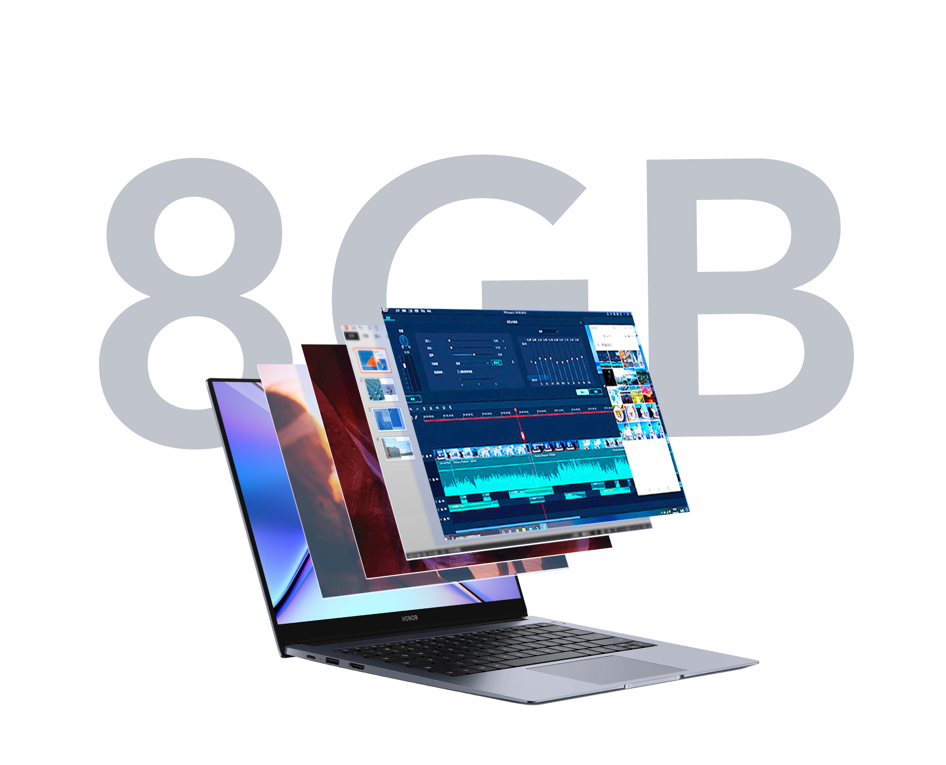 Dual-Channel 8GB RAM For Bonus Performance